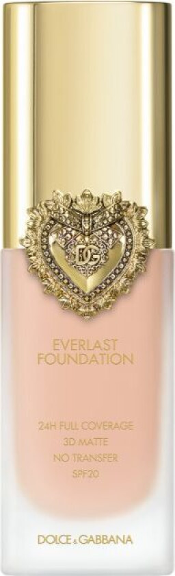 Dolce&Gabbana Flawless Everlast langvarig ultradekkende foundation SPF 20 farge 09C medium lys 27 ml