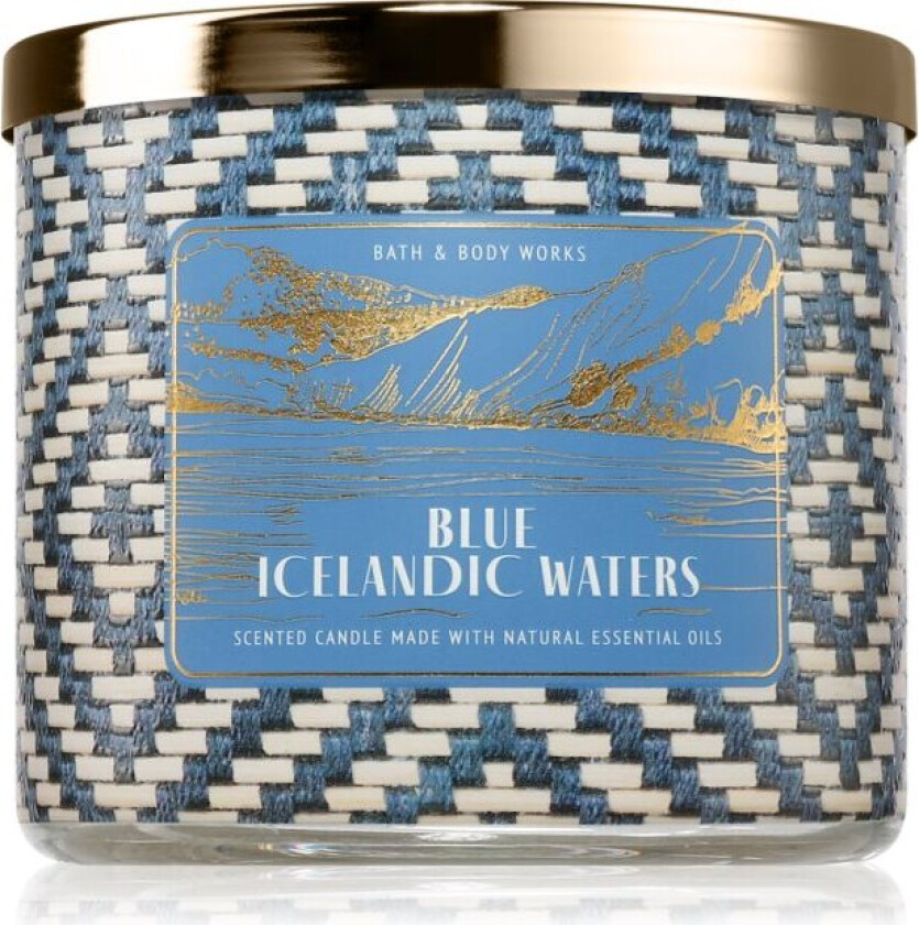 Blue Icelandic Waters duftlys 411 g