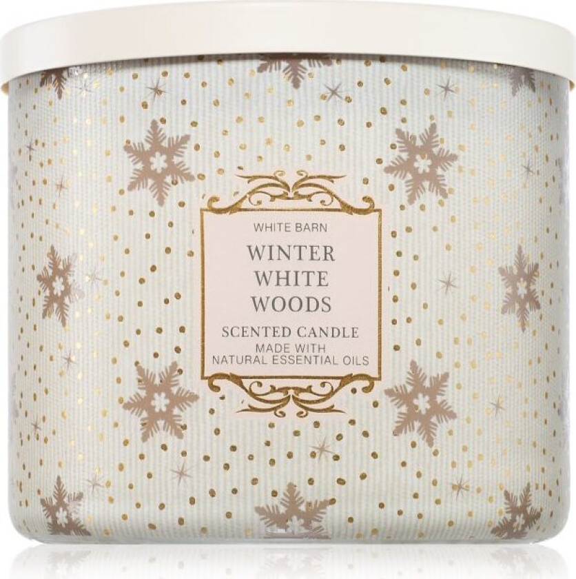Winter White Woods duftlys 411 g