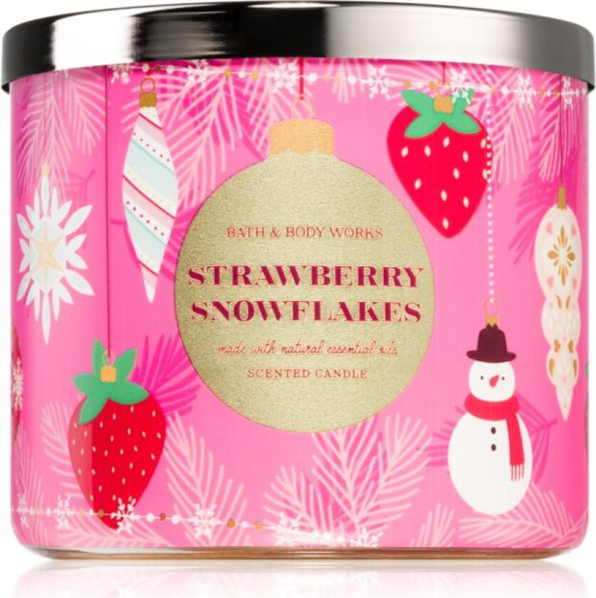 Strawberry Snowflakes duftlys 411 g
