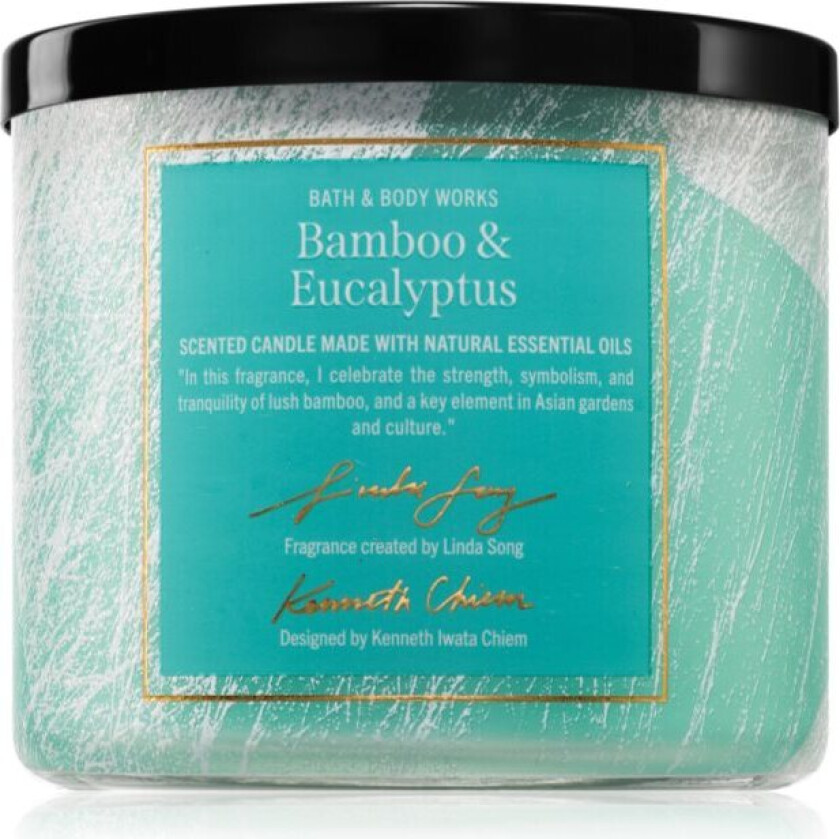 Bambus & Eucalyptus duftlys 411 g