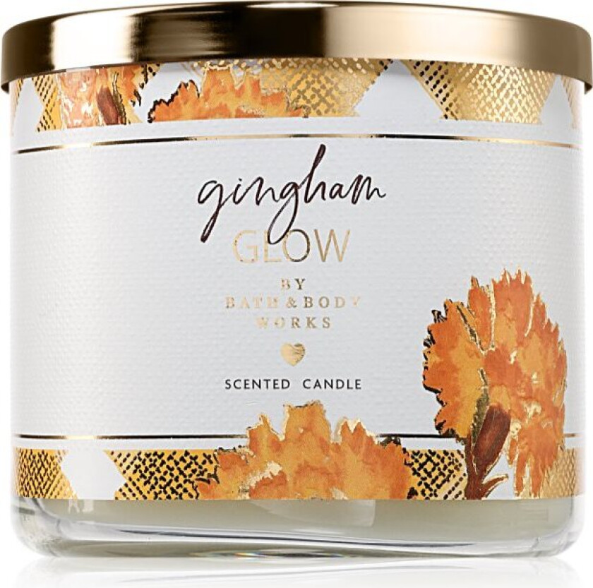 Gingham Glow duftlys 411 g