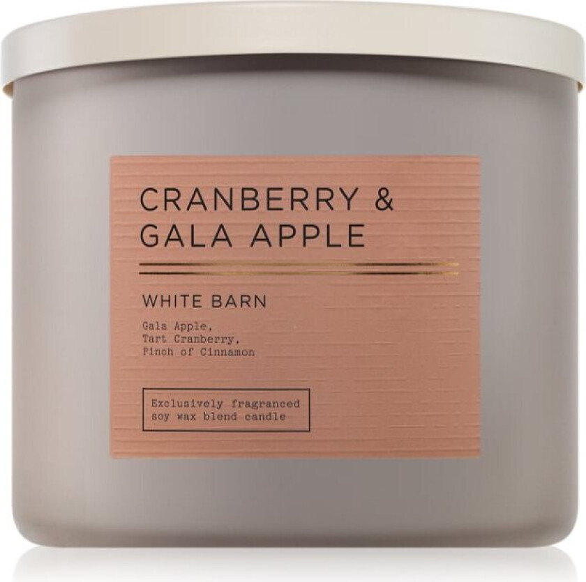 Cranberry & Gala Duftlys av eple 411 g