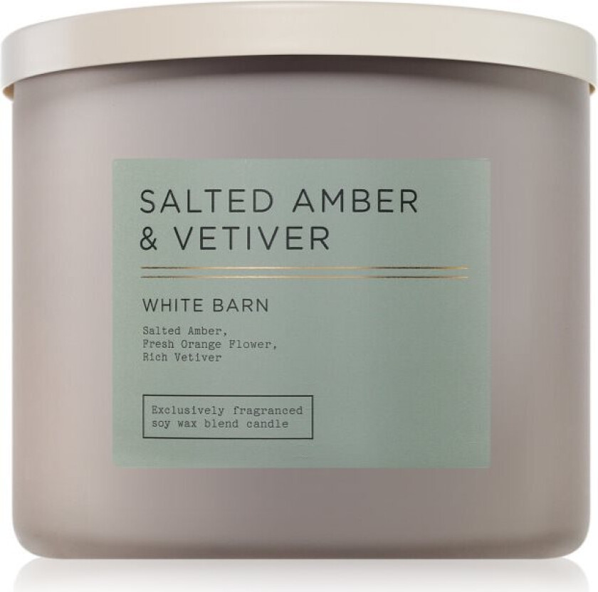 Salted Amber & Vetiver duftlys 411 g