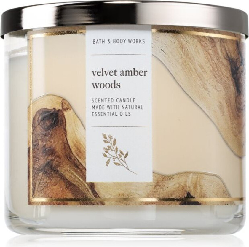 Velvet Amber Woods duftlys 411 g