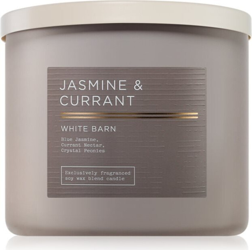 Duftlys av sjasmin og rips 411 g