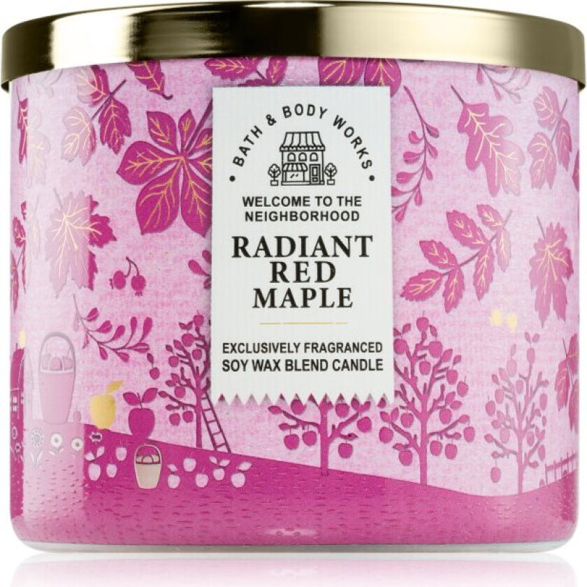 Radiant Red Maple duftlys 411 g