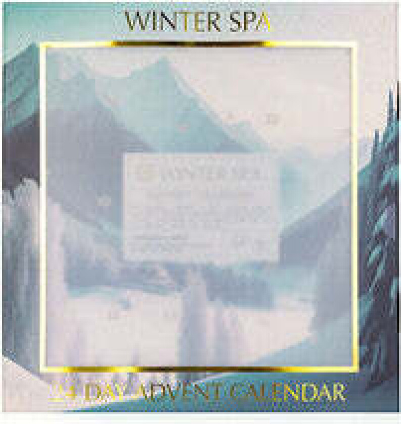 Adventskalender vinterspa sett