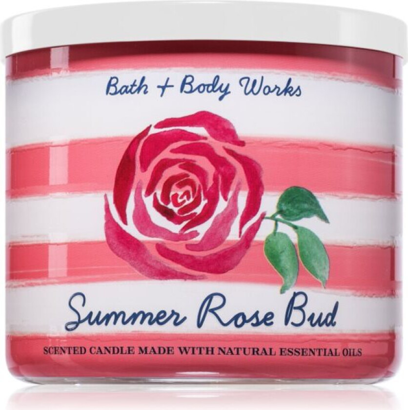 Summer Rose Bud duftlys 411 g