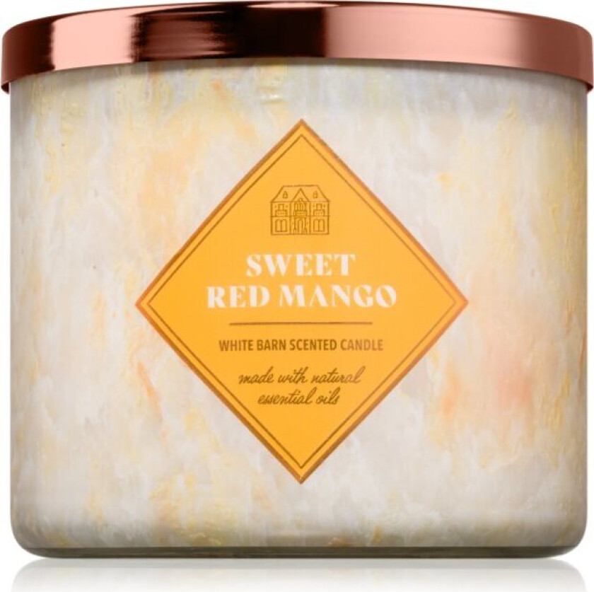 Søt rød mango duftlys 411 g