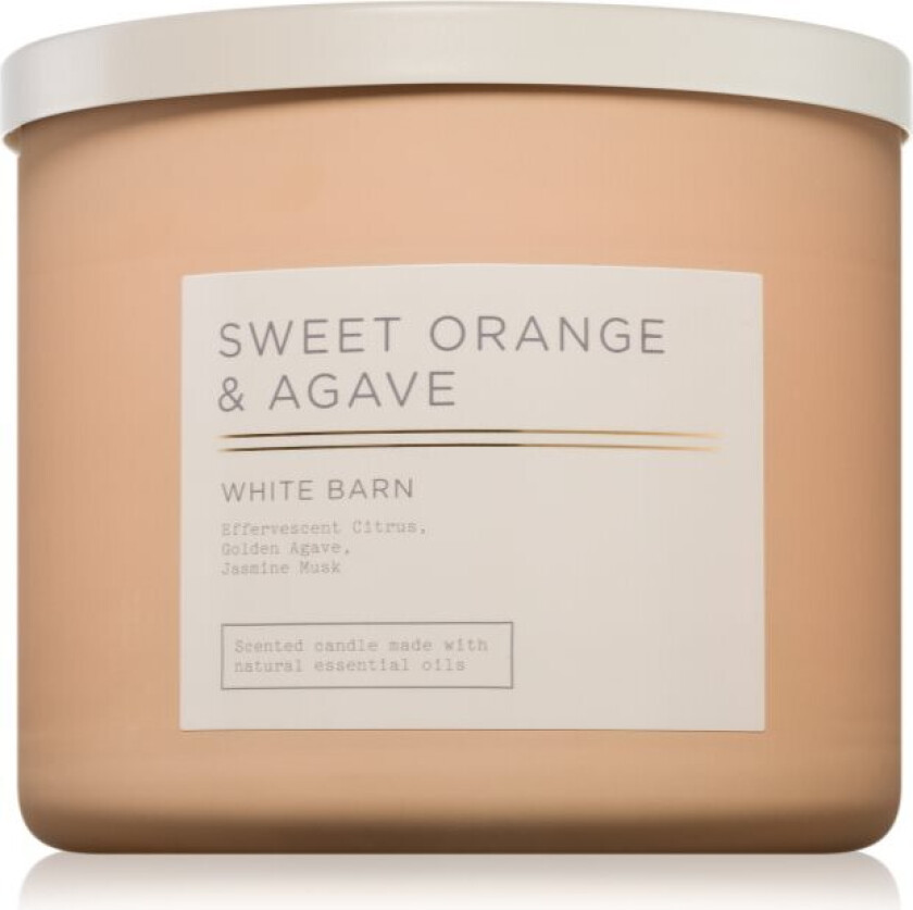Søt appelsin og agave duftlys 411 g
