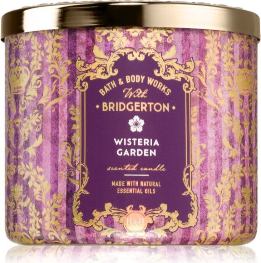 Bridgerton Wisteria Garden duftlys 411 g
