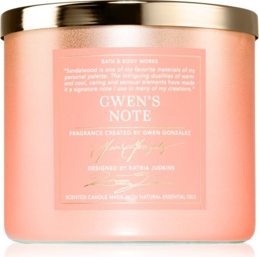 Gwen's Note duftlys 411 g