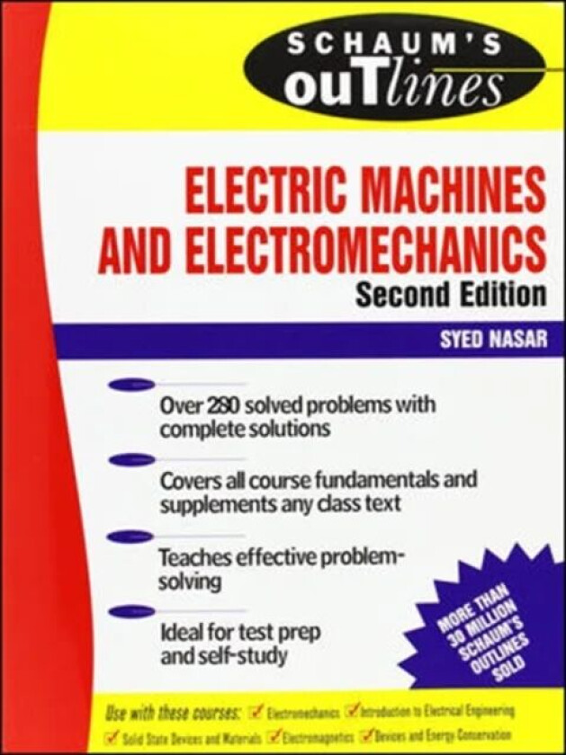 Schaum&#039;s Outline of Electric Machines & Electromechanics av Syed Nasar