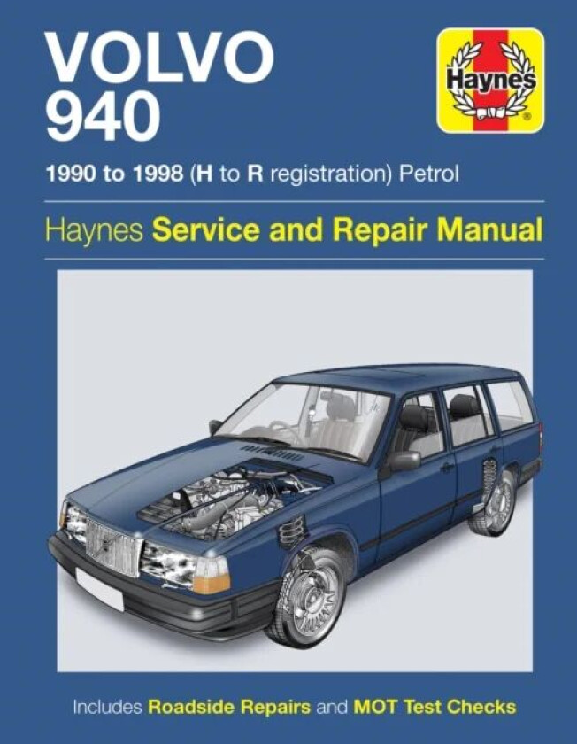 Volvo 940 Petrol (90 - 98) Haynes Repair Manual av Haynes Publishing