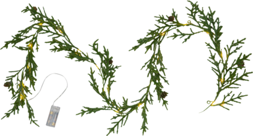 Bilde av Girland Lummer 180 cm K30-green