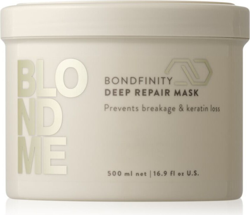 Schwarzkopf Professional Blondme Bondfinity Deep Repair maschera dyp regenerering 500 ml