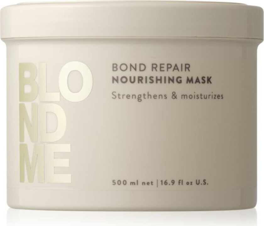 Schwarzkopf Professional Blondme Bond Repair maschera intenst nærende 500 ml