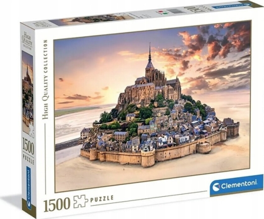 Cle Puzzle 1500 Hq The Mount Saintmichrising 31727