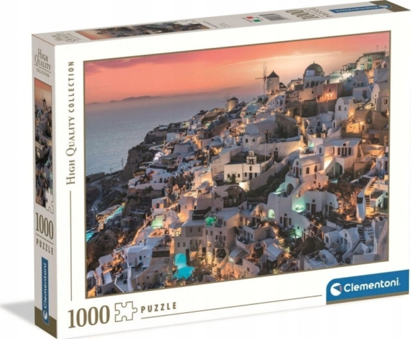 Cle Puslespill 1000 Hq Shades Of Santorini 39885