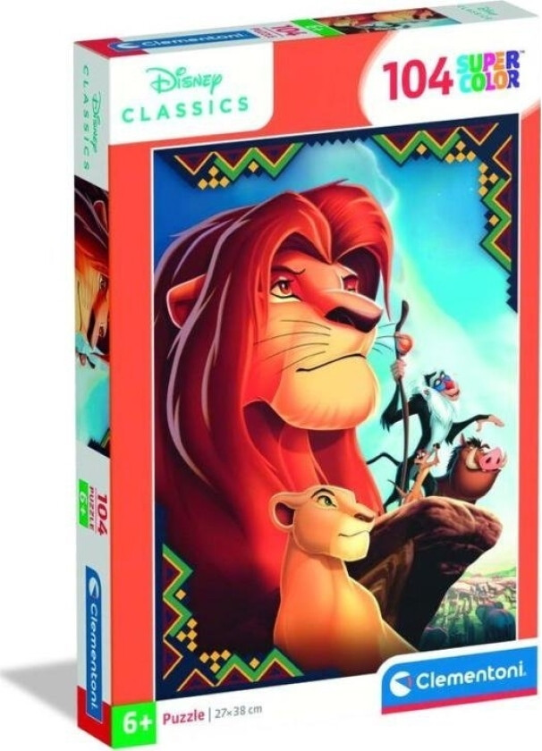Cle Puzzle 104 Superkolor The Lion King 25052