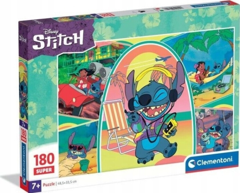 Cle Puzzle 180 Superkolor Stitch 29800