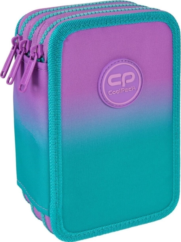 Pencil Case Triple Pencil Case With Accessories Jumper 3 Gradient Blueberry Blueberry And Blue E67505 Coolpack