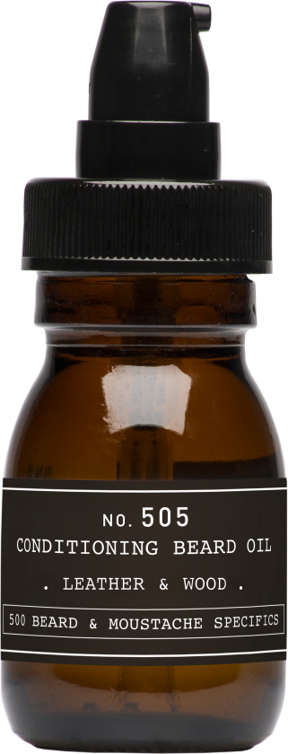 Depot - No. 505 Conditioning Beard Oil  - Leather&Wood