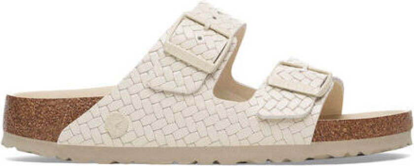 Arizona Rivet Logo Natural Leather Narrow - Ecru 40