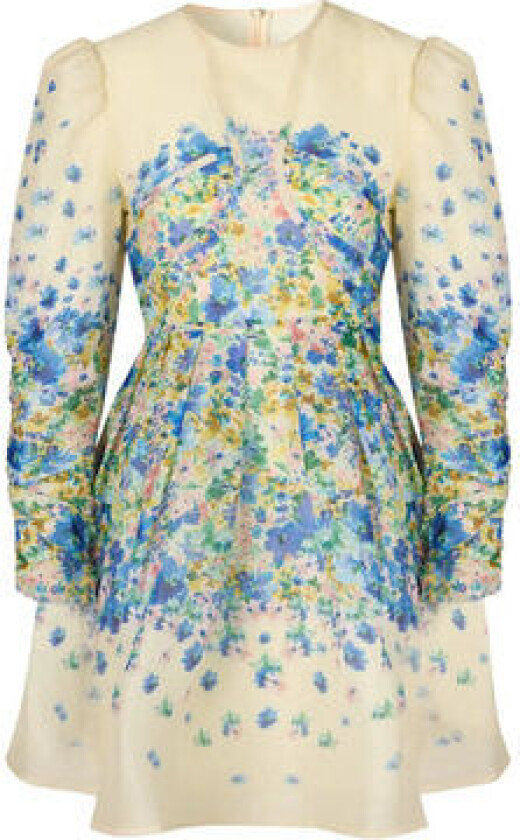 Leoni Silk Blend Mini Dress - Ditsy L