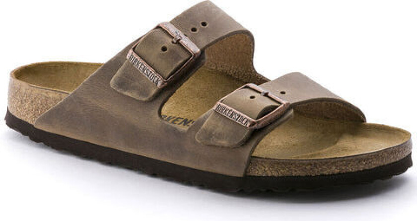 Arizona Oiled Leather Narrow - Tobacco Brown 38