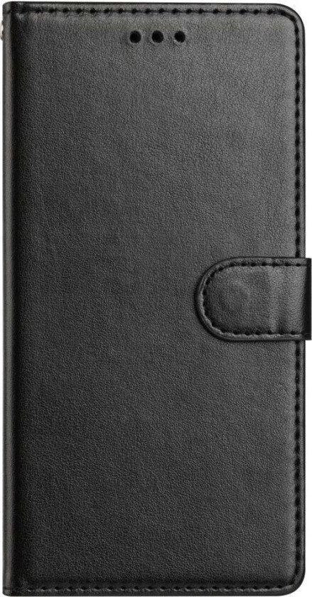 Samsung Galaxy A56 (5G) Kunstskinn Flip Deksel m. Strop - Svart