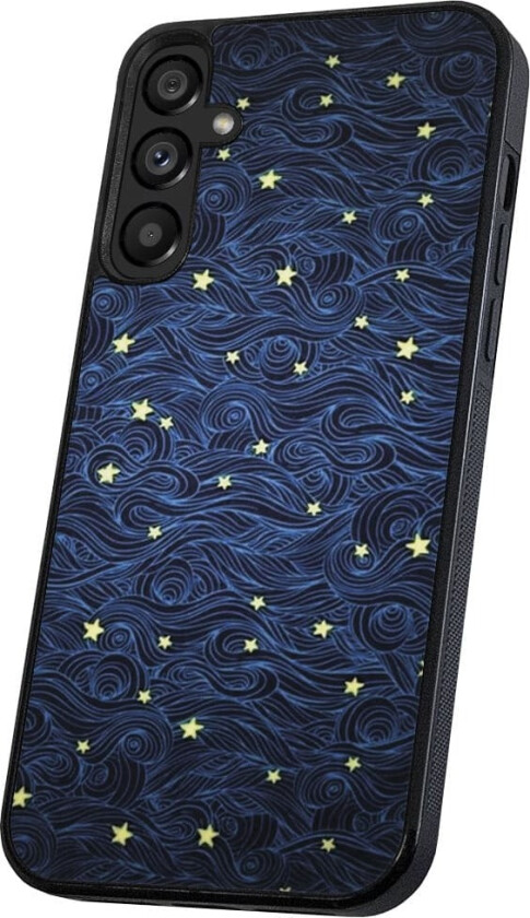 Samsung Galaxy A55 5G - Deksel/Mobildeksel Stjernemønster
