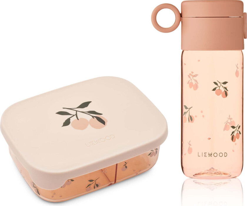 Arthur Matboks og Clemence Flaske, Peach/Sea Shell - Mat & Drikke