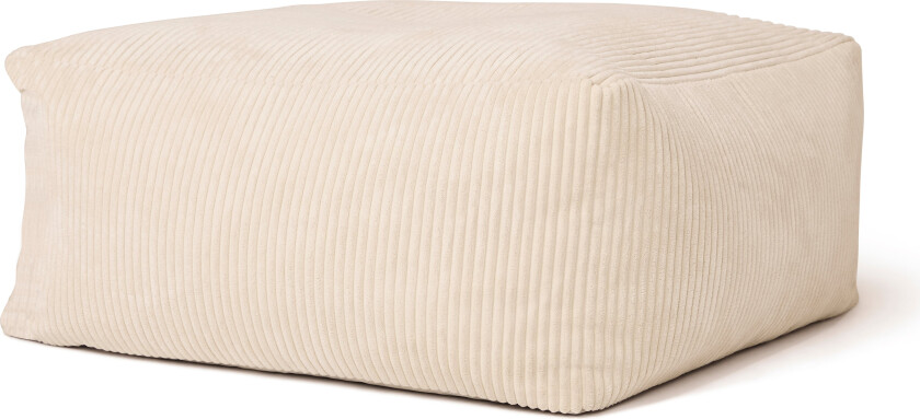 Pouffe - Off-white - 85x85x34 cm