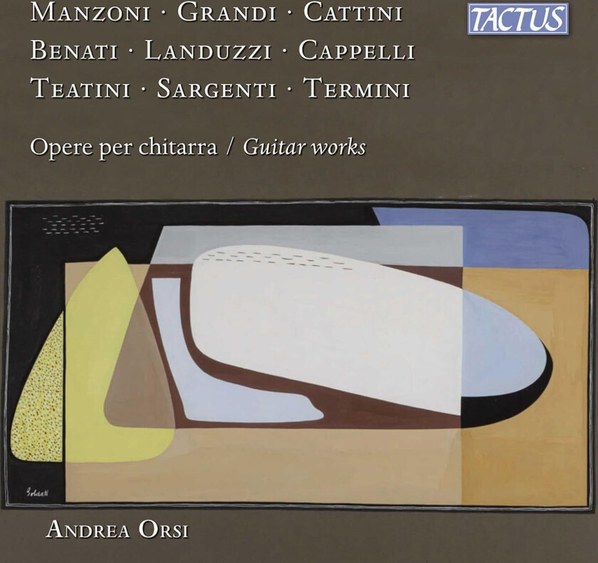 Andrea Orsi Opere per chitarra Guitar Works CD