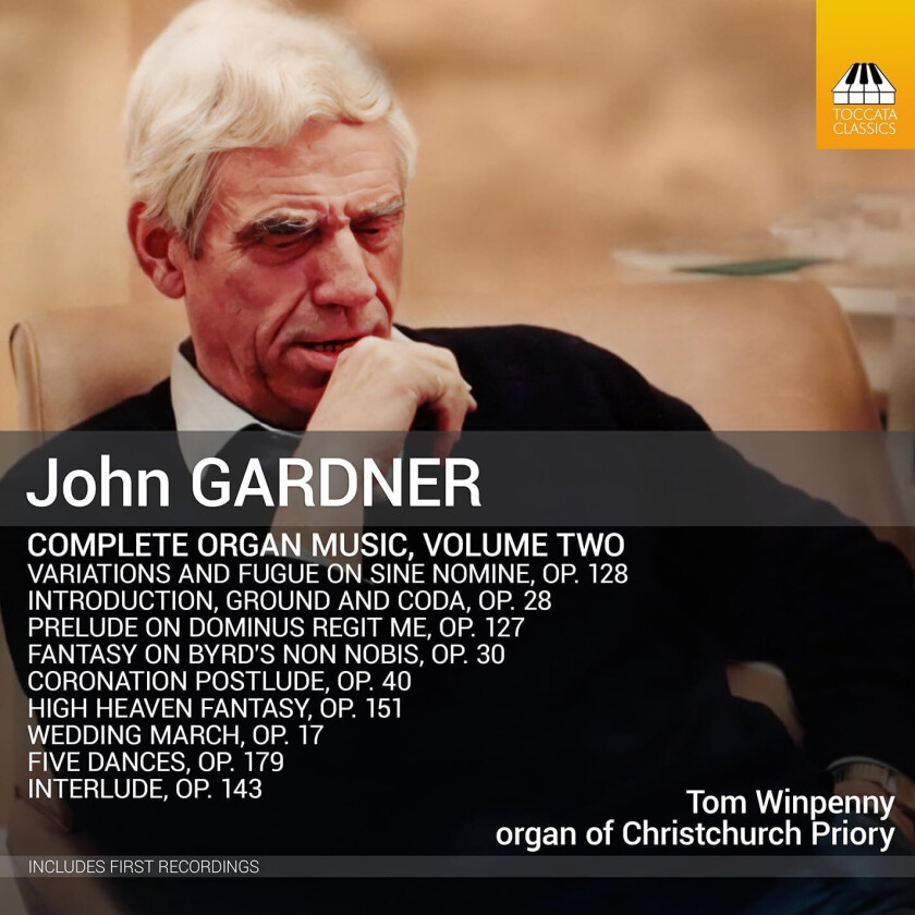Tom Winpenny Gardner: Complete Organ Music, Vol. 2 CD