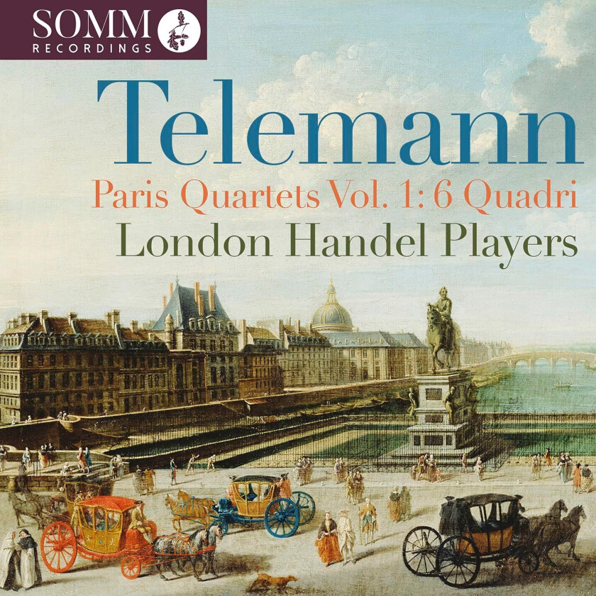 London Handel Players Telemann: Paris Quartets, Vol. 1: 6 Quadri (1730) CD