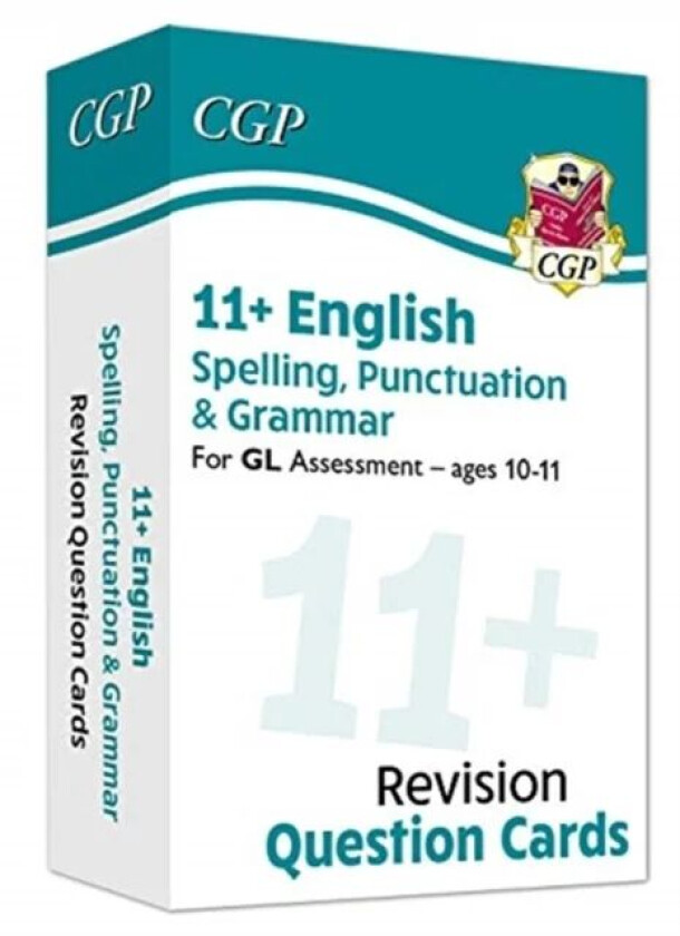 11+ GL Revision Question Cards: English Spelling, Punctuation & Grammar - Ages 10-11 av CGP Books
