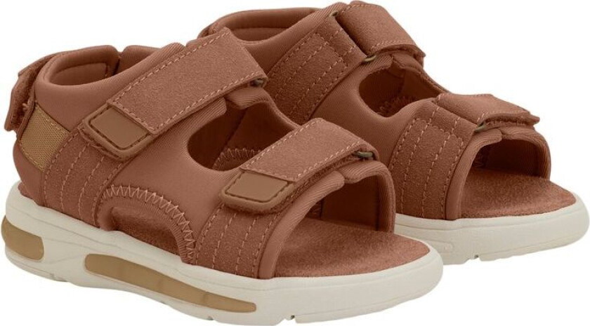 Velcro Sandaler Med Lys Mocha Mousse | Brun | 25 EU