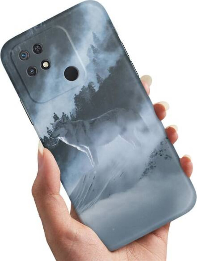 Xiaomi Redmi 10C - Deksel/Mobildeksel Arctic Wolf