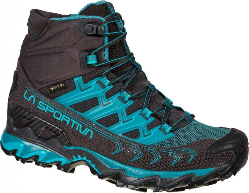 Ultra Raptor Ii Mid Gtx Wide W´S Hikingsko Dame, 900624 Carbon/Topaz, 37