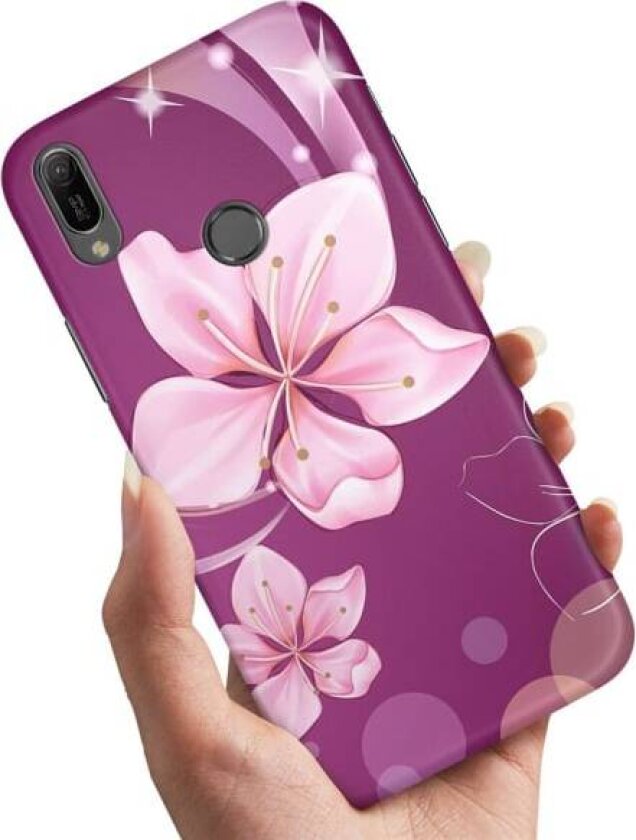 Samsung Galaxy A20e - Deksel/Mobildeksel Hvit Blomst
