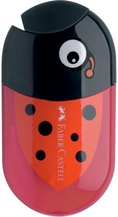 Bilde av 183526, Manuell Blyantspisser, Sort, Rød, 1 Stykker