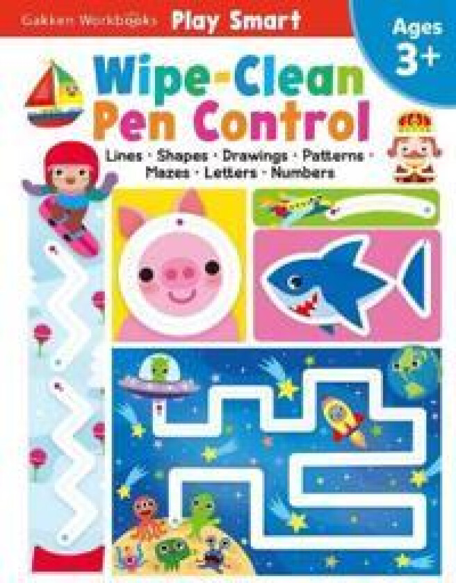 Play Smart Wipe-Clean Pen Control: Ages 3+