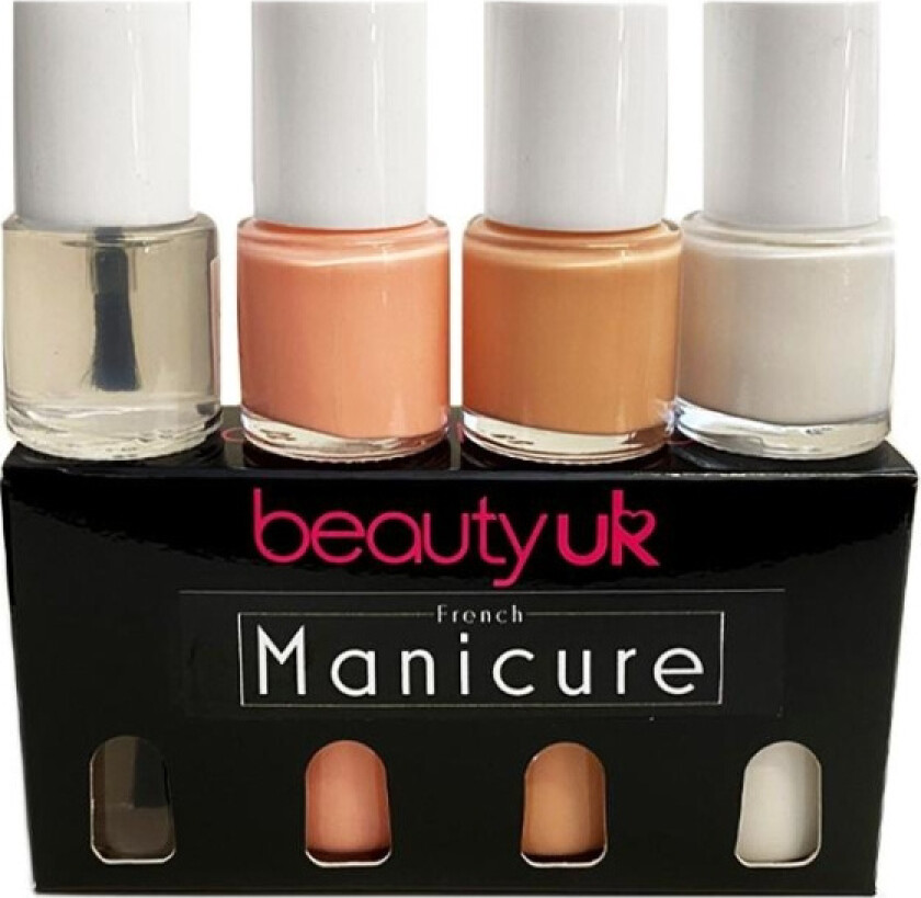 Beauty UK Fransk manikyrsett 4x9ml