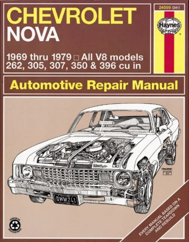 Chevrolet Nova (69 - 79) av Haynes Publishing
