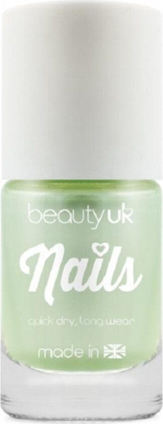 Beauty UK Candy Pearl neglelakk - Grønn