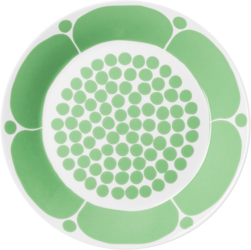 Sunnuntai tallerken Grønn, Ø26 cm