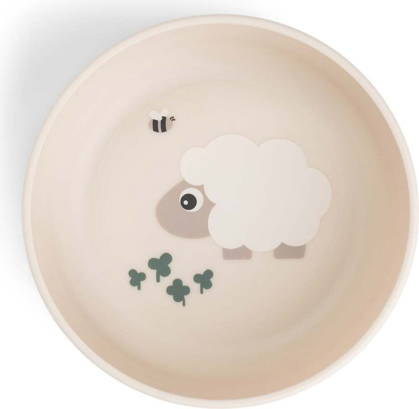 Tiny Farm Foodie Skål, Sand - Tåteflasker & Tilbehør - Silikon